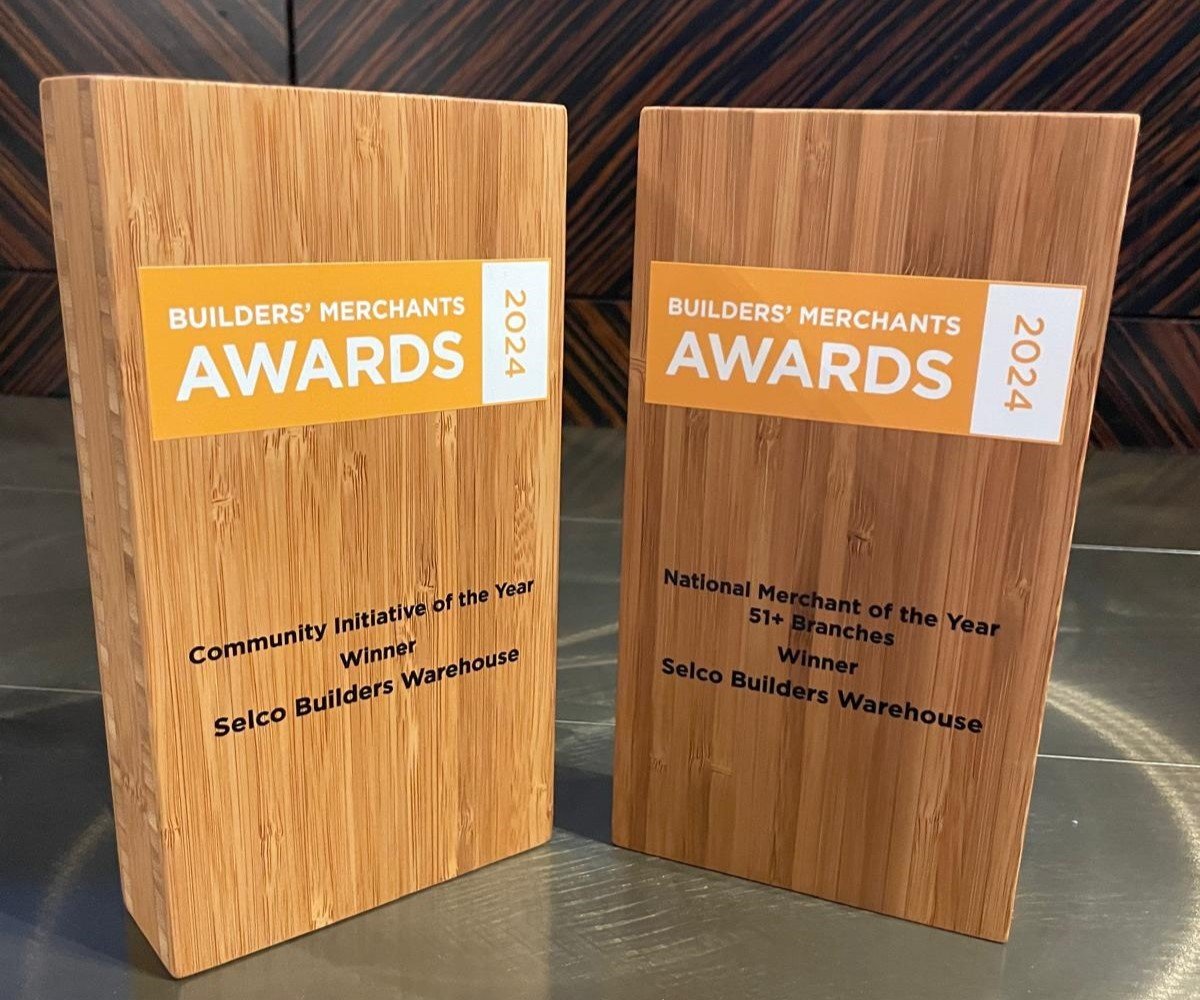 Signpost of Selco’s Double Success at the Prestigious Builders' Merchants Awards
